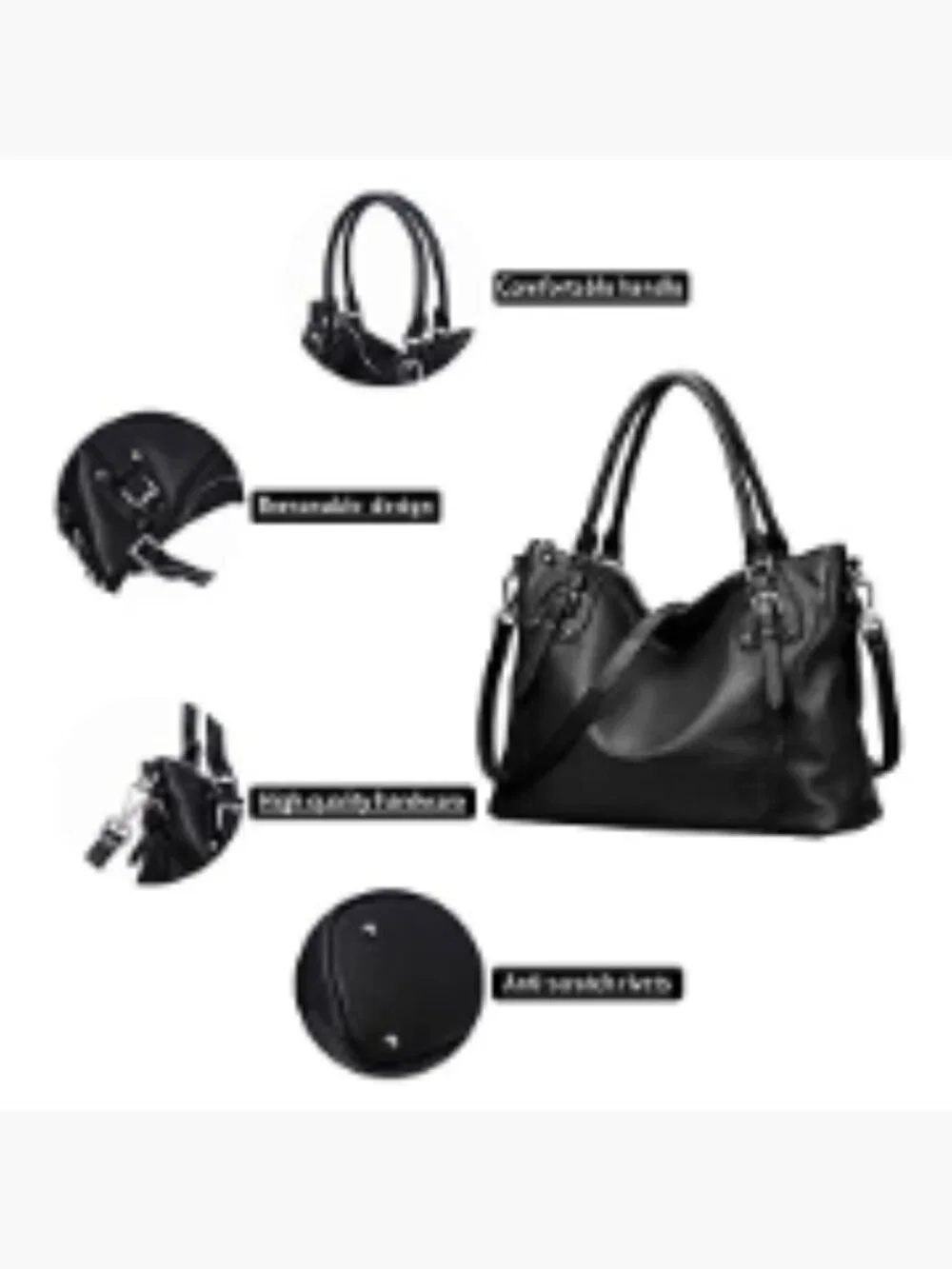 N/A versatile handbag